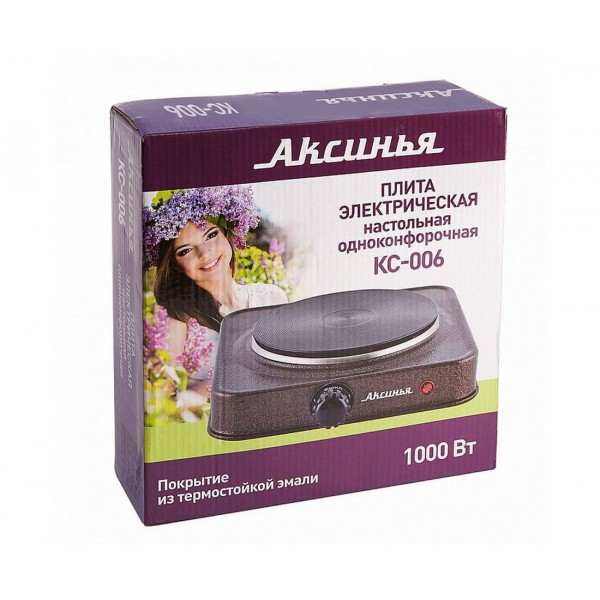 Электроплитка Аксинья КС-006