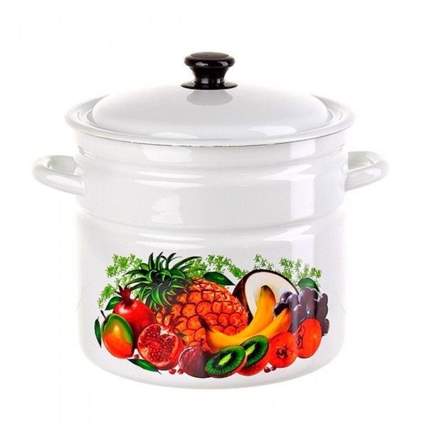 Кастрюля эмалированная КМЗ Эквадор 9л (41804-212/6-У2)