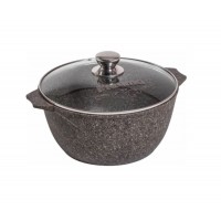 Кастрюля Мечта Premium mokko алюминиевая с антипригарным покрытием 1л (41902)