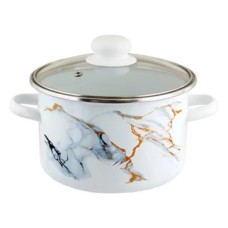 Кастрюля ТМ Appetite Marble 5,5л (1RD221S)