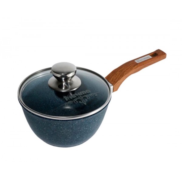 Ковш Мечта Premium blue 81903 алюминиевый с антипригарным покрытием 1.2л