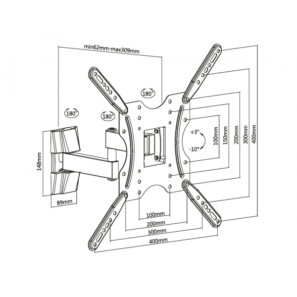Кронштейн  для телевизора Ultramounts UM903