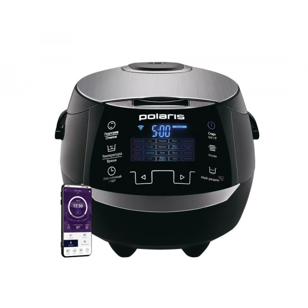 Мультиварка Polaris PMC 0530 Wi-Fi IQ 5л 860Вт черный