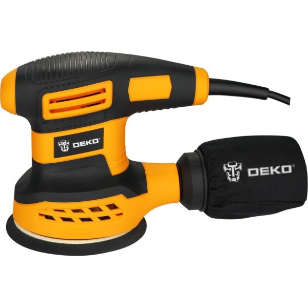Шлифмашина эксцентриковая сетевая DEKO DKG350 063-4263