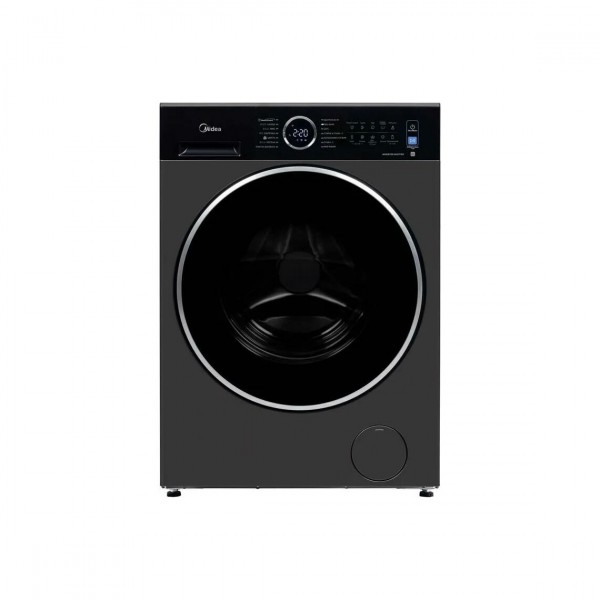 Стиральная машина автомат Midea MF205D80WB/T-RU 8кг, с сушкой, с паром, инверторная, серебристый