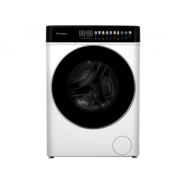 Стирально-сушильная машина автомат Pioneer WMD-140801M_WH с паром, 8кг, инверторная, белый