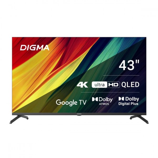 Телевизор Smart TV Digma DM-LED43UQB31 43 3840x2160 QLED