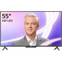 Телевизор Яндекс 55'' Basic/UHD/VA/KSF LED/Smart YaOS/BT/Alice