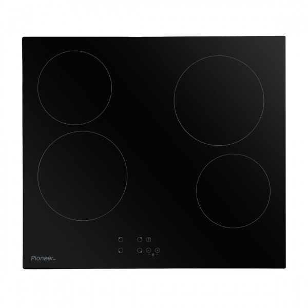 Варочная поверхность электрическая Pioneer EHB60401C-BL стеклокерамика, черный