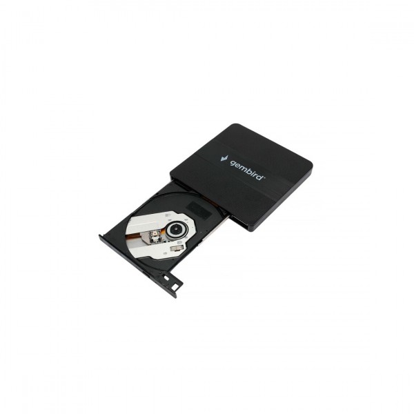 Внешний CD/DVD привод USB 3.0 Gembird DVD-USB-03C черный