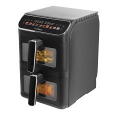 Аэрогриль Pioneer SM560D grey 6л+6л черный