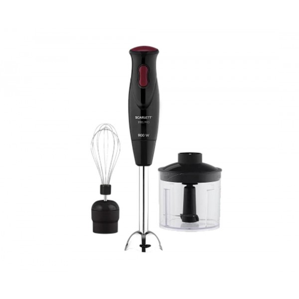 Блендер погружной Scarlett SC-HB42F97 900Вт черный