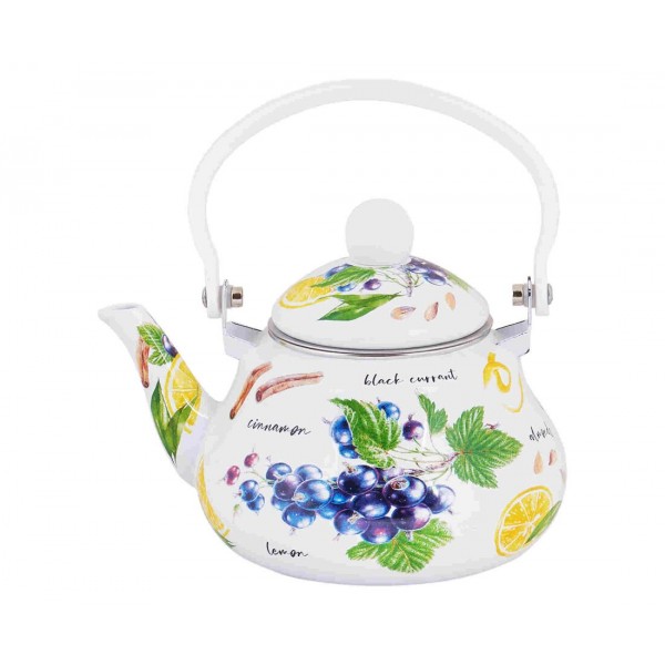 Чайник эмалированный заварочный Вкус лета TM Appetite FT11-VL 1,5л