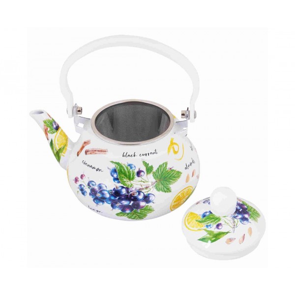 Чайник эмалированный заварочный Вкус лета TM Appetite FT11-VL 1,5л