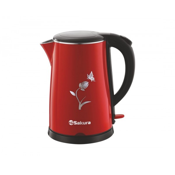 Электрочайник Sakura SA-2159BR 1.8л красный