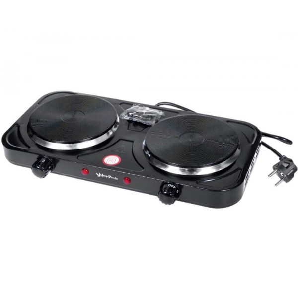 Электроплитка Happy Panda HP-04BK 2000Вт черная