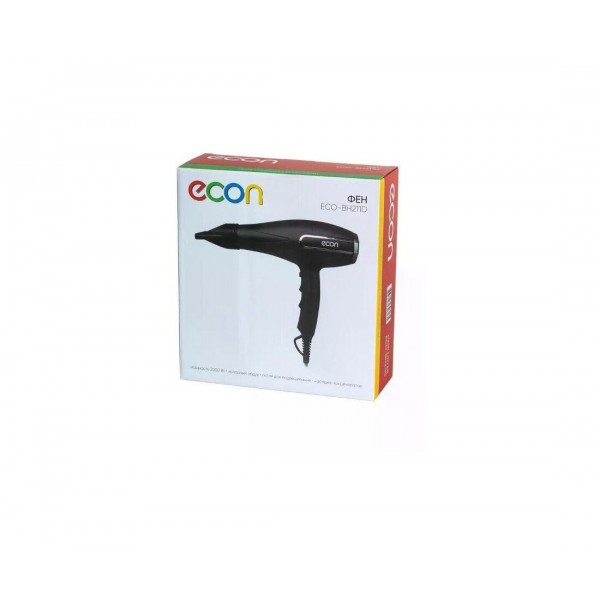 Фен Econ ECO-BH211D 2000 Вт черный