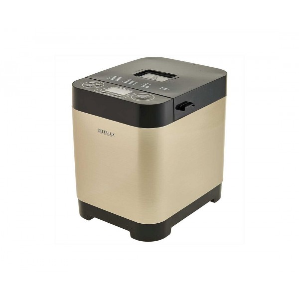 Хлебопечь DELTA LUX DL-8008B золото с черным 750 грамм