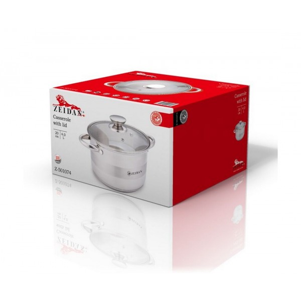 Кастрюля 4 л Zeidan Z501074