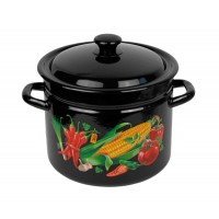 Кастрюля эмалированная КМЗ Царица полей 8л (41804-202/6-У2)