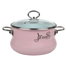 Кастрюля ТМ Appetite  3,0л Maestro 8ST205S  розовый