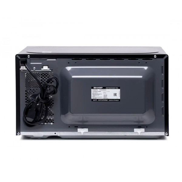 Микроволновая печь SHARP R6000RK 20л 800Вт черный