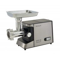 Мясорубка DELTA LUX DE-605M 4500 Вт нержавеющая сталь/черный