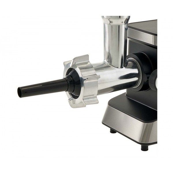 Мясорубка DELTA LUX DE-605M 4500 Вт нержавеющая сталь/черный