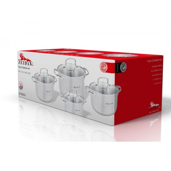 Набор посуды Zeidan Z-50822 8 предметов