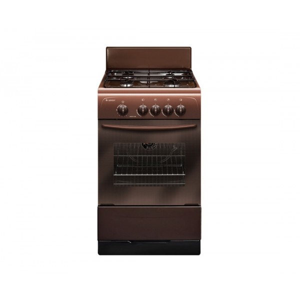 Плита газовая Gefest ПГ 3200-08 К43 коричневая 50 см