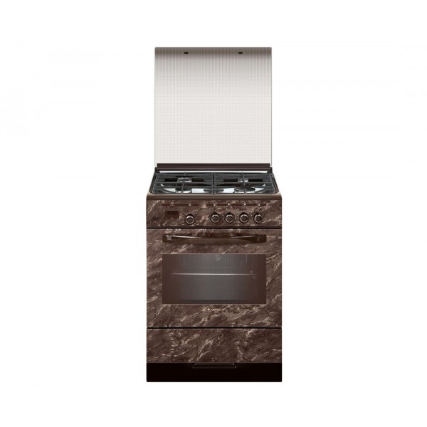 Плита газовая Gefest ПГ 6300-03 0054 с полным розжигом, рисунок - мрамор