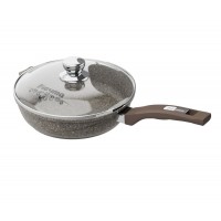 Сковорода Мечта Premium mokko с26902 26см с крышкой