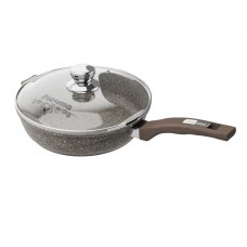 Сковорода Мечта Premium mokko с26902 26см с крышкой