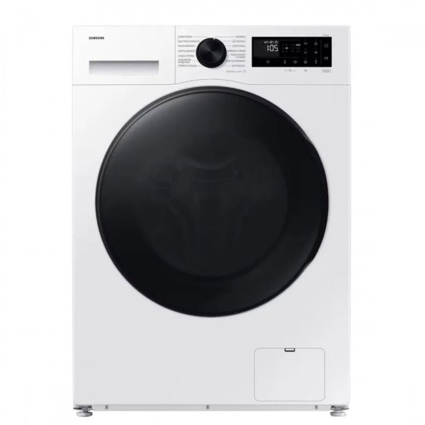 Стирально-сушильная машина автомат Samsung WD90DG5G34BELP  9кг, с паром, инверторная, белый