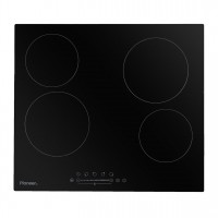 Варочная поверхность электрическая Pioneer EHB60402CS-BL стеклокерамика, черный