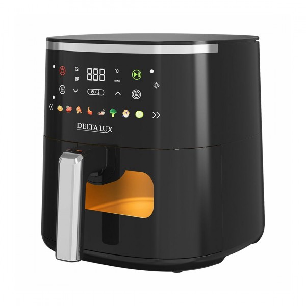 Аэрогриль DELTA LUX DE-6700 5 л 1500 Вт черный