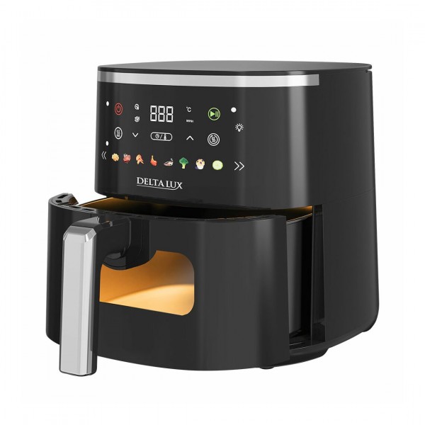 Аэрогриль DELTA LUX DE-6700 5 л 1500 Вт черный