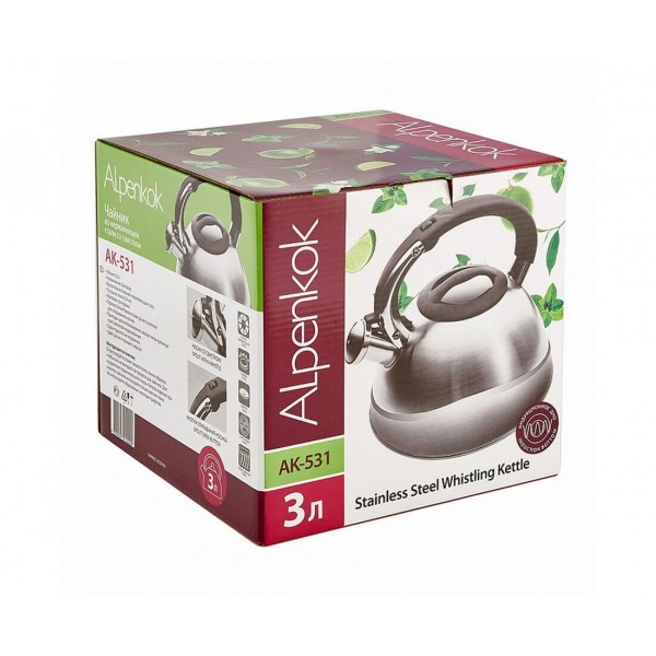 Чайник со свистком Alpenkok AK-531