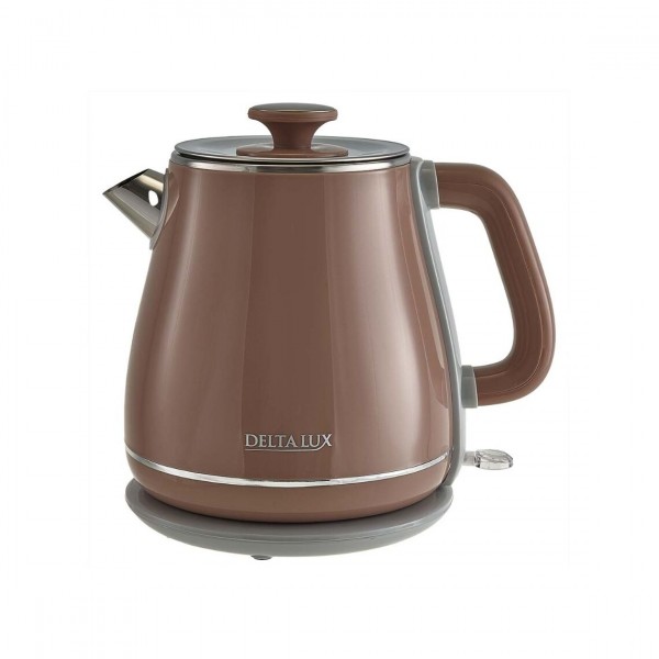 Электрочайник DELTA LUX DE-1019 1.8л коричневый