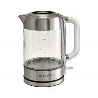 Электрочайник DELTA LUX DE-1026 1.7л нержавеющая сталь