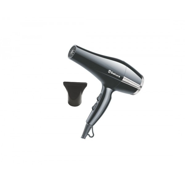 Фен Sakura SA-4046BK 1600 Вт черный/серебро
