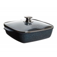 Жаровня Мечта Premium blue алюминиевая с антипригарным покрытием 28см (39903)