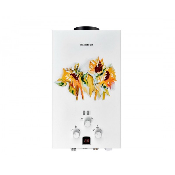Газовая колонка Edisson E 20 GD Подсолнухи