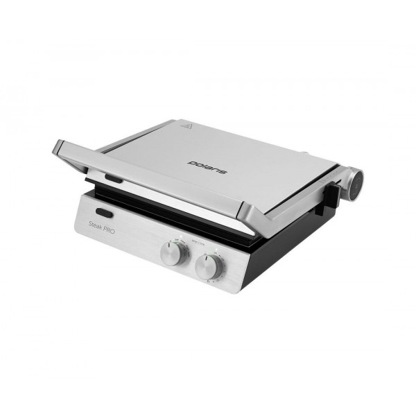 Гриль электрический Polaris PGP 2803 2000Вт серебристый