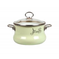 Кастрюля эмалированная Appetite Maestro 4л (8SO205S салатовый)