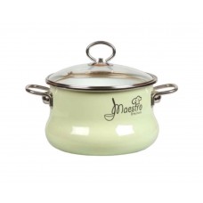 Кастрюля эмалированная Appetite Maestro 4л (8SO205S салатовый)