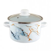 Кастрюля эмалированная Appetite Marble 4.0л (1RD201S)