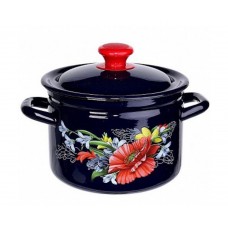 Кастрюля эмалированная КМЗ Апрель 2л (41715-103/6-У4)