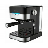 Кофеварка рожковая Supra CMS-1500 черный/серебристый