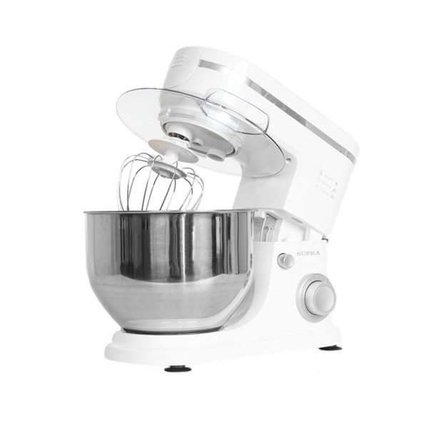 Миксер планетарный SUPRA MKS-1005 1400Вт белый